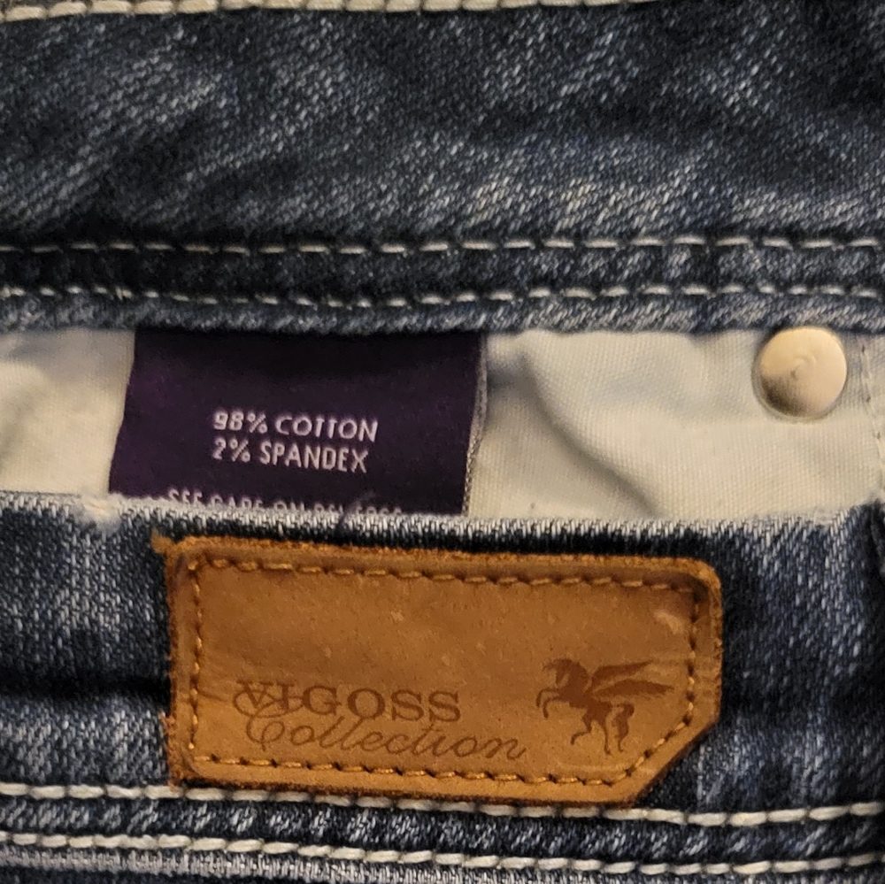 Vigoss Collection flare leg jeans 35” inseam - Picture 5 of 9